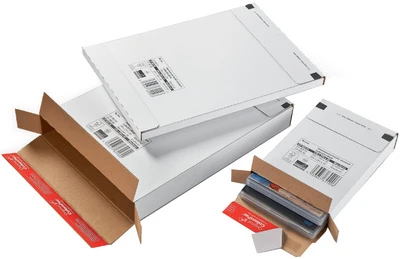 ColomPac Versandkarton Kurierpaket, für Großbrief, weiß (EAN: 4033657655503)