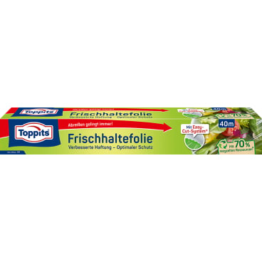 TOPPITS Frischhaltefolie, Breite: 325 mm, Länge: 40 m (EAN: 4008871200839)