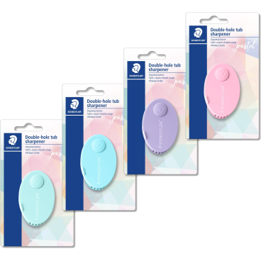 STAEDTLER Doppel-Spitzdose 512 PS2 pastel, farbig sortiert (EAN: 4007817063330)