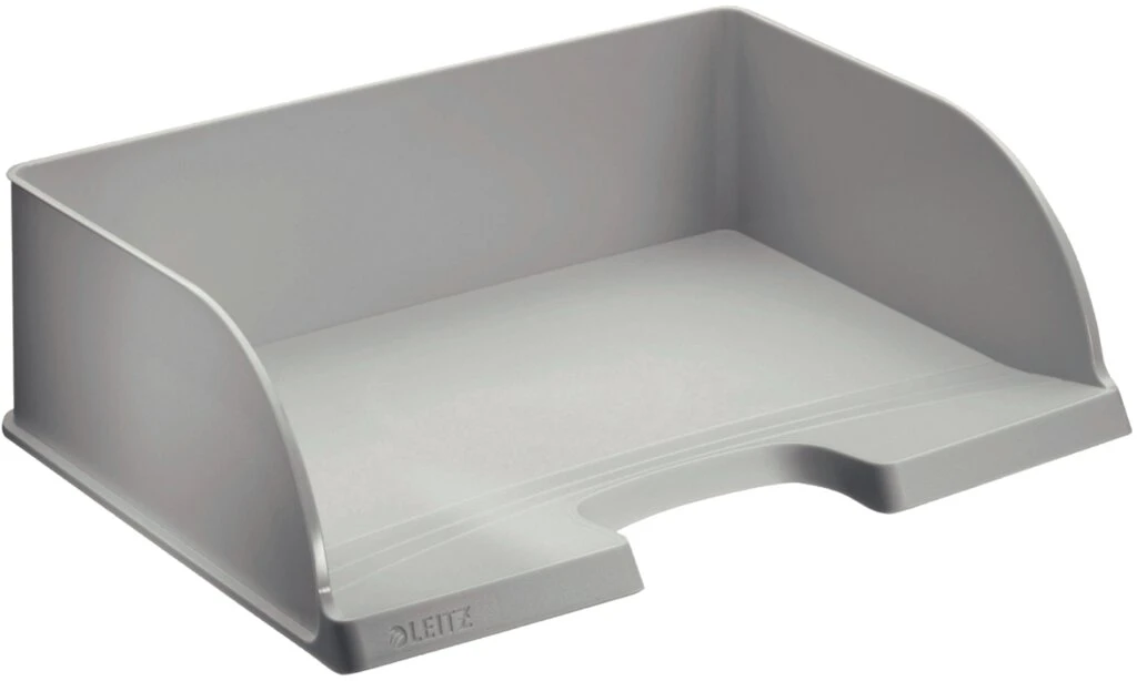 LEITZ Briefablage Plus Jumbo, DIN A4 quer, Polystyrol, grau (EAN: 4002432389100)