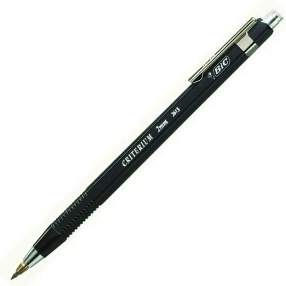 BIC Druckbleistift Criterium, Minenstärke: 2,0 mm, silber (EAN: 0070330421936)
