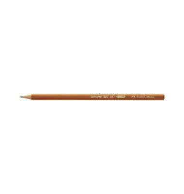 FABER-CASTELL Bleistift 1117, sechseckig, Härtegrad: HB (EAN: 4005401117001)