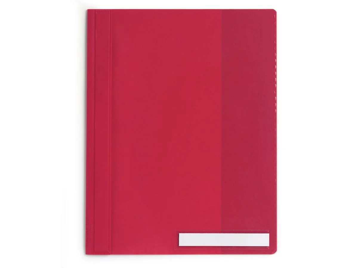 DURABLE Schnellhefter, DIN A4, aus PVC, rot (EAN: 4005546201054)