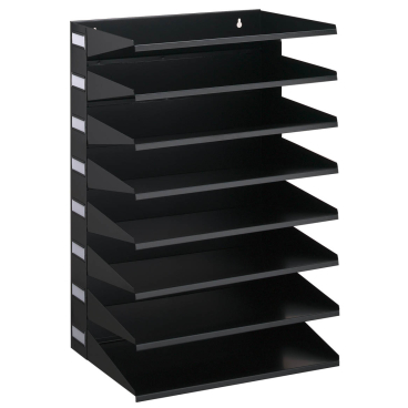 DURABLE Sortierstation Business, 8 Fächer, schwarz (EAN: 4005546989501)