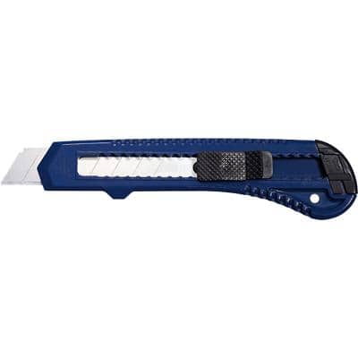 WEDO Cutter Basic, Klinge: 18 mm, blau/schwarz (EAN: 4003801801667)