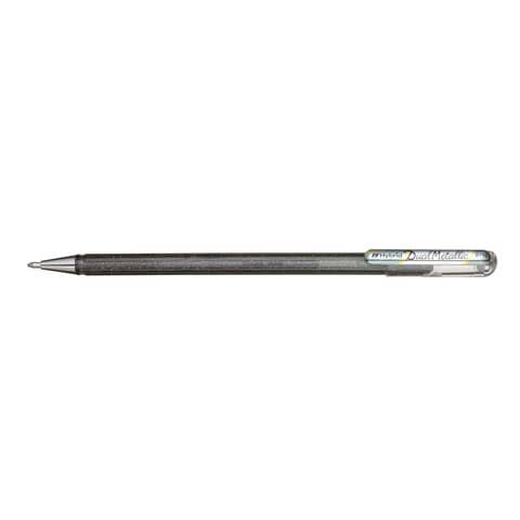 Pentel Hybrid Gel-Tintenroller "Dual Pen", silber (EAN: 0884851024619)
