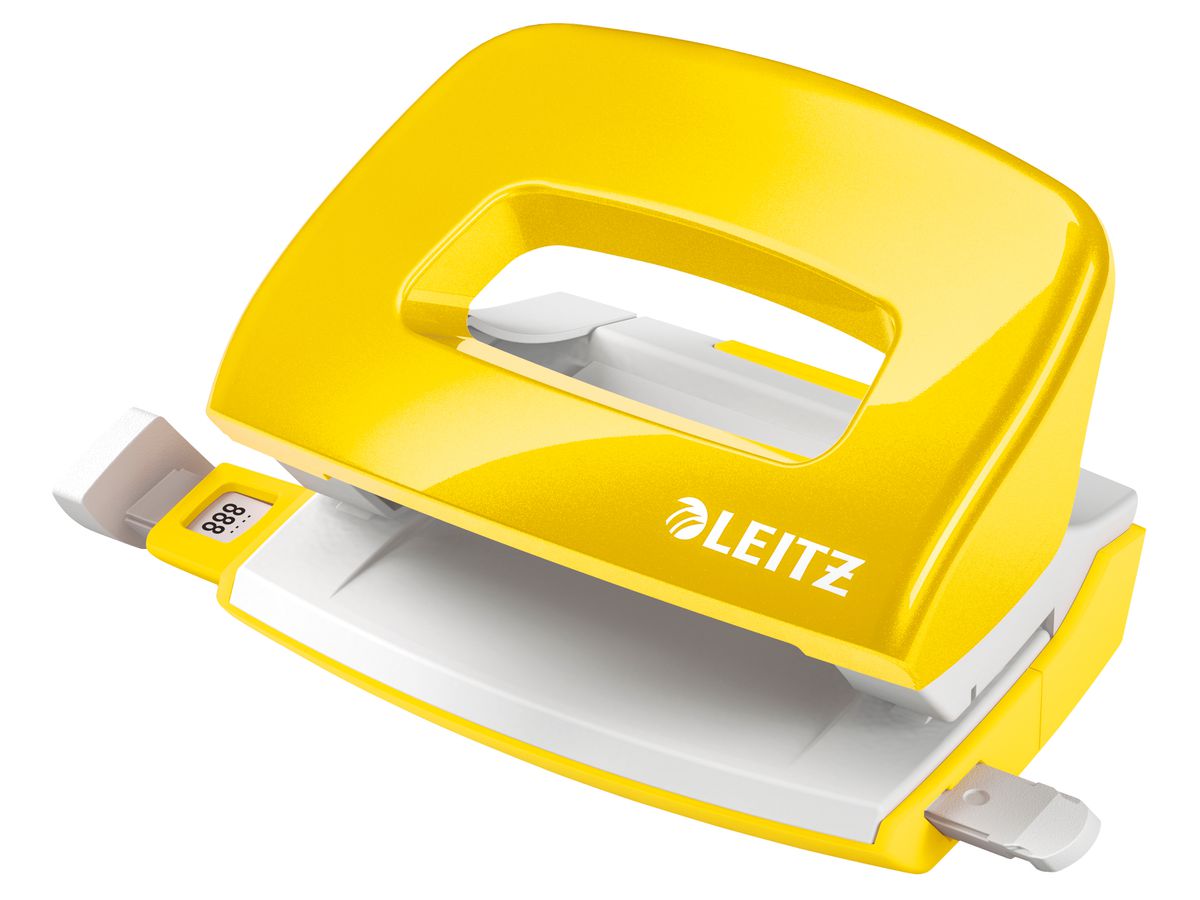 LEITZ Locher Mini NeXXt WOW 5060, gelb, im Karton (EAN: 4002432121564)