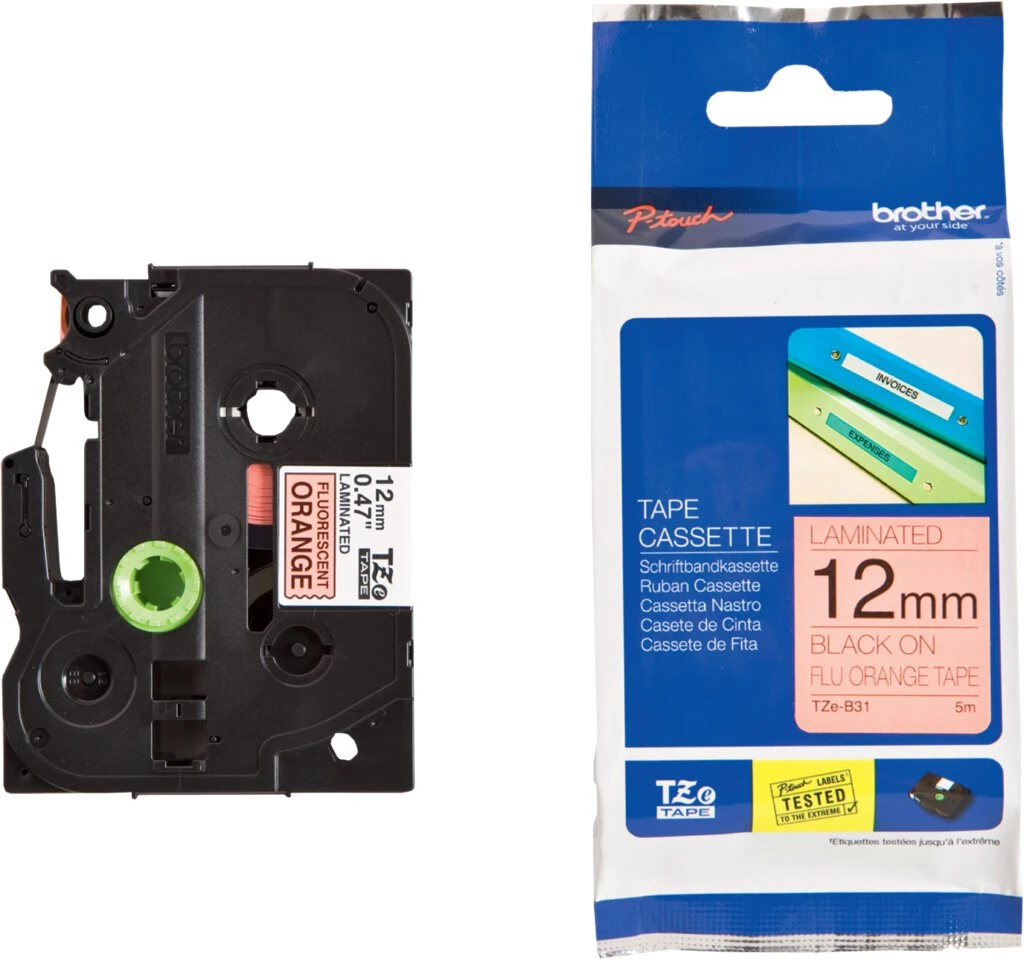 brother TZe-Tape TZe-B31 Schriftbandkassette,Bandbreite:12mm (EAN: 4977766691628)