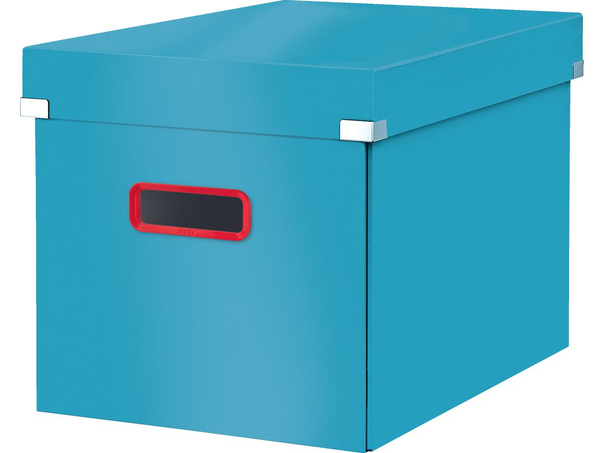 LEITZ Ablagebox Click & Store Cosy Cube, blau (EAN: 4002432128587)