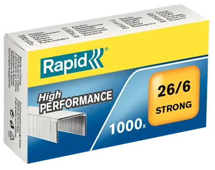 Rapid Heftklammern Strong 26/6, verzinkt (EAN: 7313468614003)