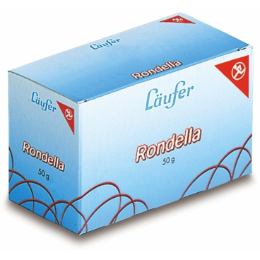 Läufer Gummibänder RONDELLA im Karton, 80 x 4 mm, 50 g (EAN: 4006677518455)