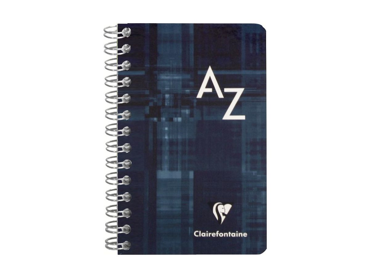 Clairefontaine Registerbuch, 75 x 120 mm, kariert (EAN: 3329680858907)