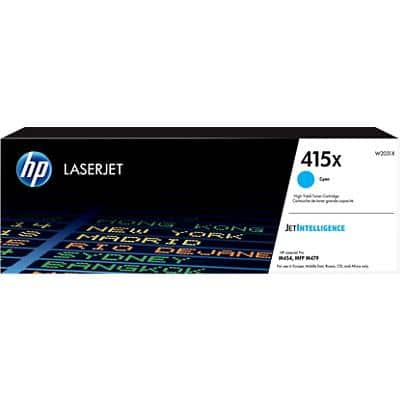 hp Toner hp 415X für hp Color LaserJet Pro M454dn, cyan (EAN: 0192018046399)