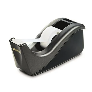 3M Scotch Tischabroller C60, ausklappbar, schwarz (EAN: 4046719105489)