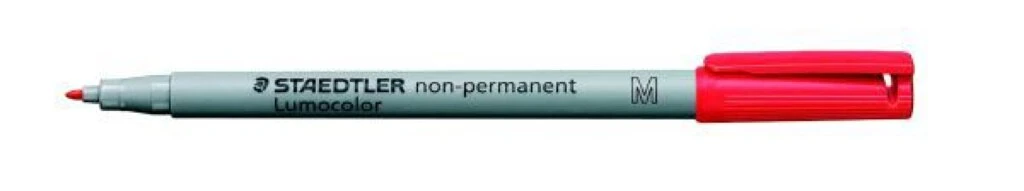 STAEDTLER Lumocolor NonPermanent-Marker 315M, rot (EAN: 4007817309421)