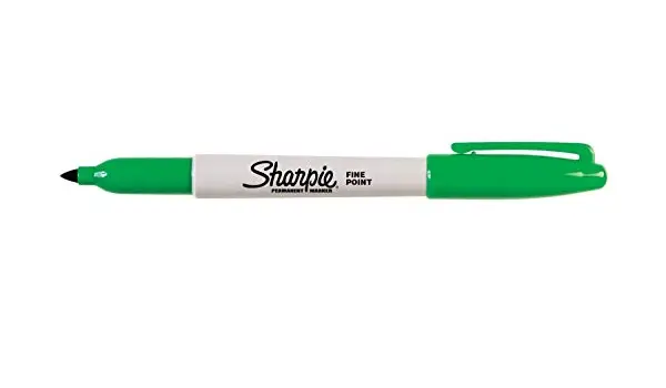 Sharpie Permanent-Marker FINE, grün (EAN: 3501170810965)