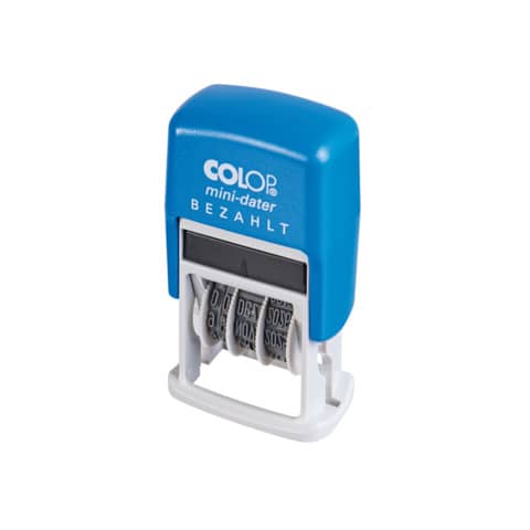 COLOP Datumstempel Mini Dater S160 L2 "BEZAHLT", im Blister (EAN: 9004362302261)