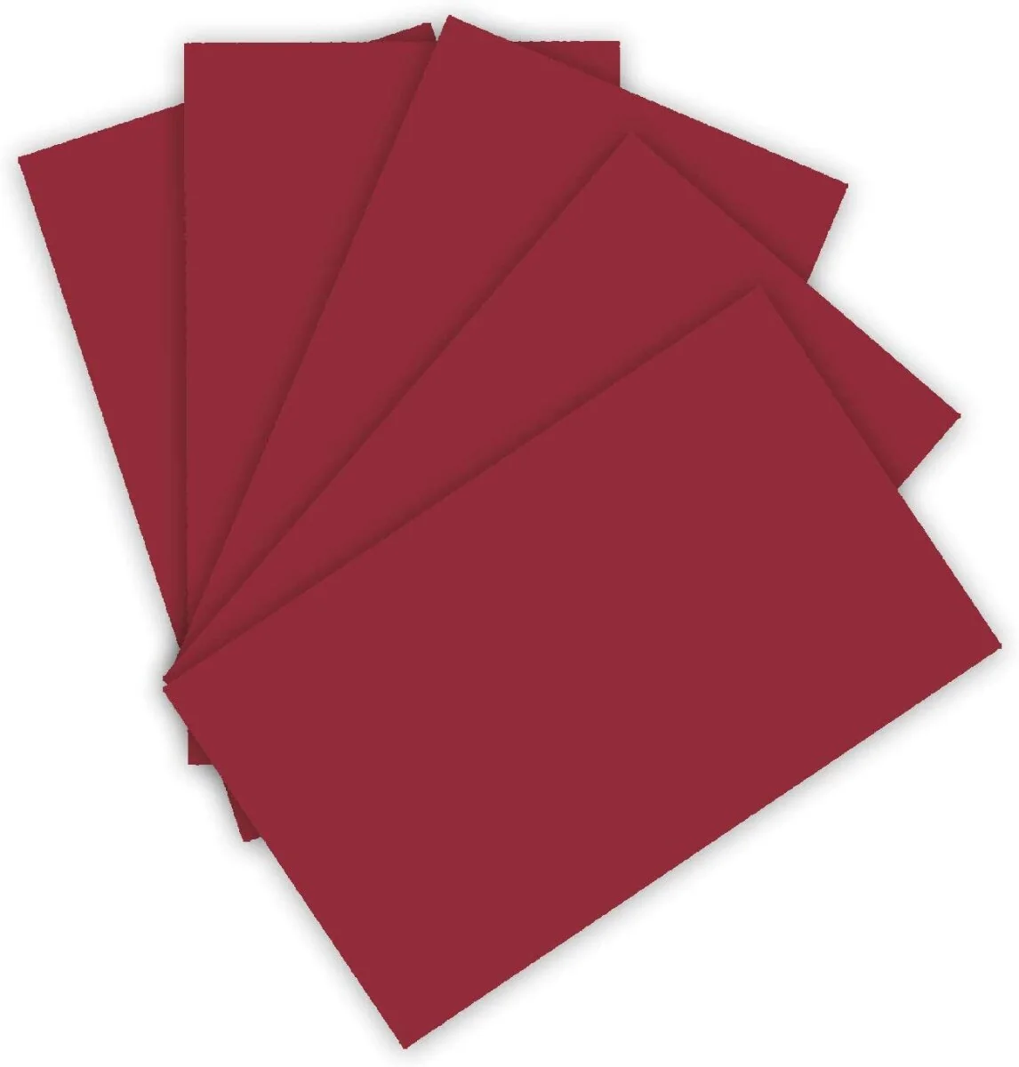 folia Tonkarton, DIN A4, 220g/qm, 100 Blatt, dunkelrot (EAN: 4001868624229)