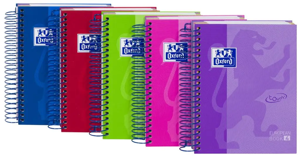 Oxford Collegeblock European Book Touch, DIN A6, kariert (EAN: 8412771018627)