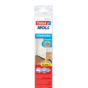 tesa INSULATION Türdichtschiene, weiß, 37 mm x 1 m (EAN: 4042448102621)