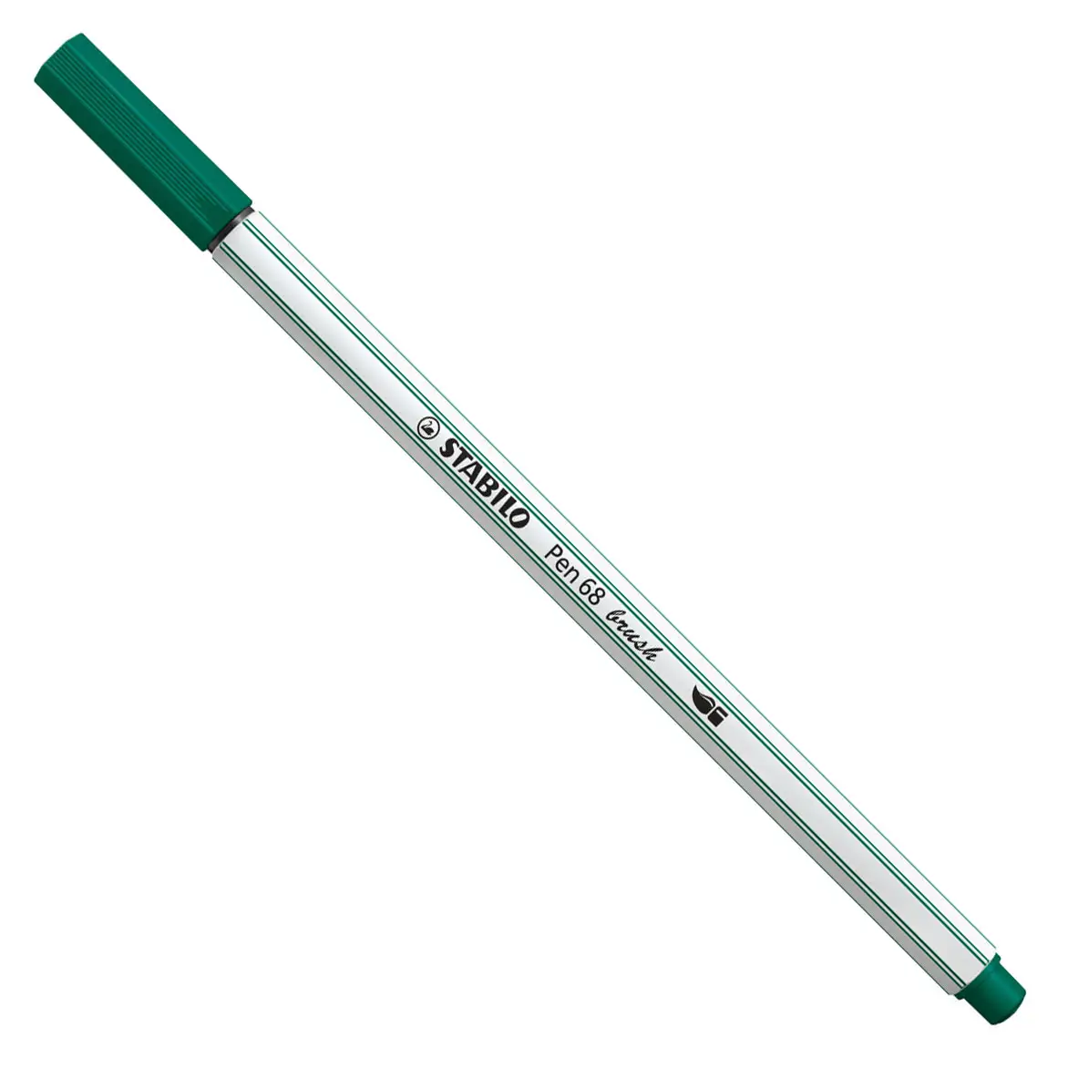 STABILO Pinselstift Pen 68 brush, blaugrün (EAN: 4006381578301)