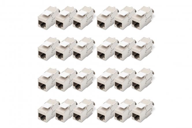 DIGITUS Keystone Modul, Kat. 6A, geschirmt, 24er Set (EAN: 4016032373087)