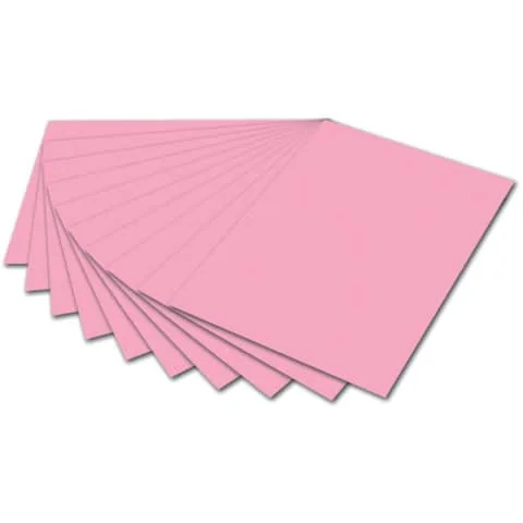 folia Tonpapier, DIN A4, 130 g/qm, rosa (EAN: 4001868064261)