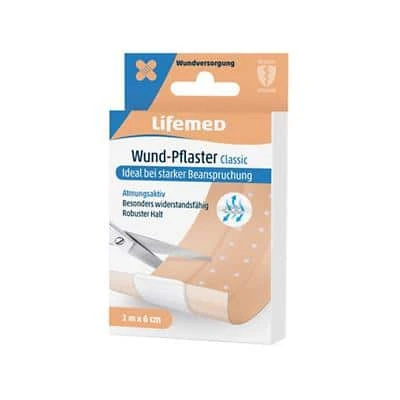 Lifemed Wund-Pflaster "Classic", hautfarben, 1000 mm x 60 mm (EAN: 4251594200819)