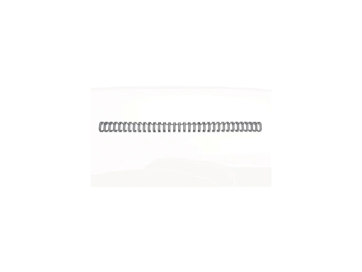 GBC Drahtbinderücken WireBind, A4, 34 Ringe, 11 mm, schwarz (EAN: 5019577190323)