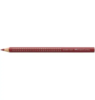 FABER-CASTELL Dreikant-Buntstift Jumbo GRIP, kastanienbraun (EAN: 4005401109921)