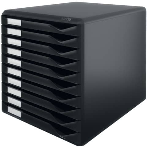 LEITZ Schubladenbox Formular-Set, 10 Schübe, schwarz (EAN: 4002432363384)