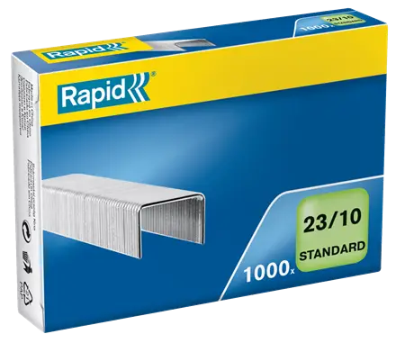 Rapid Heftklammern Standard 23/10, galvanisiert (EAN: 7313468693008)