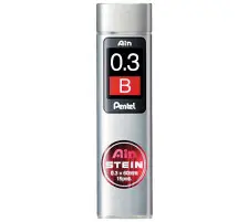Pentel Druckbleistift-Feinmine AIN STEIN C273, Härtegrad: B (EAN: 4902506269119)