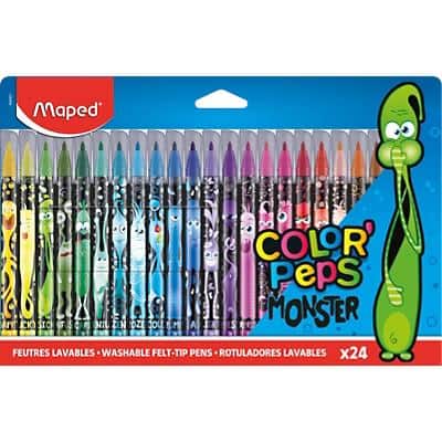 Maped Fasermaler COLOR'PEPS MONSTER, 24er Kartonetui (EAN: 3154148454014)