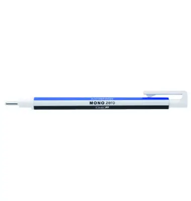 Tombow Radierstift "MONO zero", runde Spitze, weiß (EAN: 4003198501119)