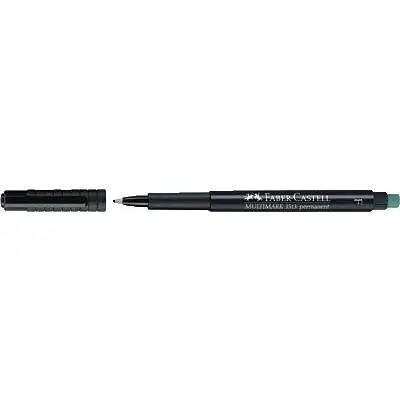 FABER-CASTELL Permanent-Marker MULTIMARK F, schwarz (EAN: 4005401513995)