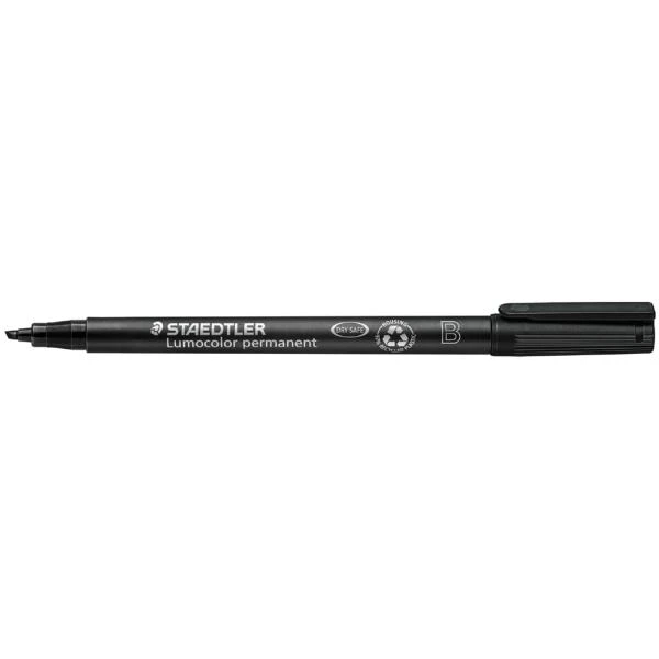 STAEDTLER Lumocolor Permanent-Marker 314B, schwarz (EAN: 4007817304518)