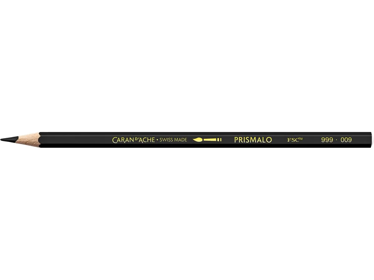 CARAN D'ACHE Buntstifte Prismalo, schwarz (EAN: 7610186842962)