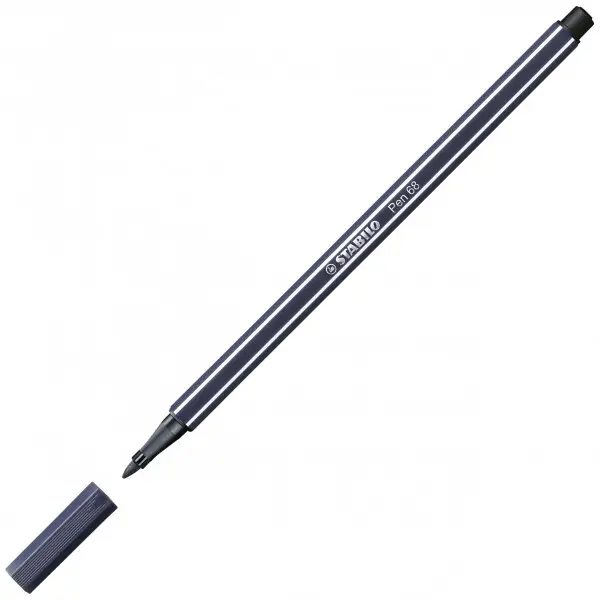 STABILO Fasermaler Pen 68, paynesgrau (EAN: 4006381333566)