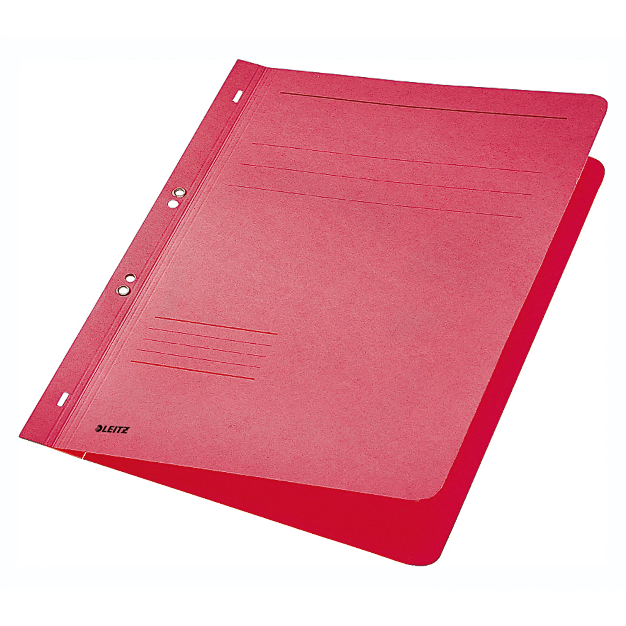 LEITZ Ösenhefter, Manilakarton, DIN A 4, rot (EAN: 4002432306886)