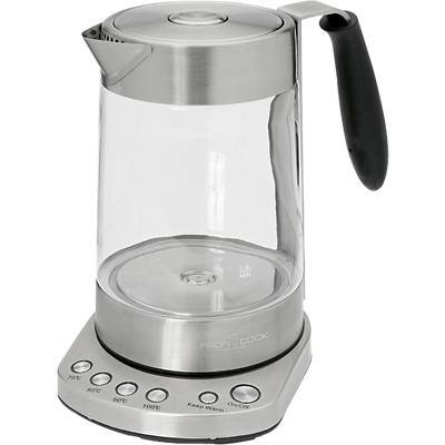 PROFI COOK Tee-Wasserkocher PC-WKS 1020 G, Edelstahl/schwarz (EAN: 4006160102017)