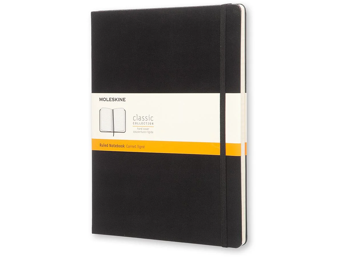 MOLESKINE Notizbuch, XL, liniert, Hardcover, schwarz (EAN: 9788867323067)