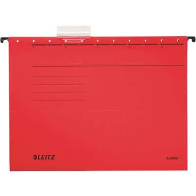 LEITZ ALPHA Hängemappe, A4, seitlich offen, rot (EAN: 4002432332229)