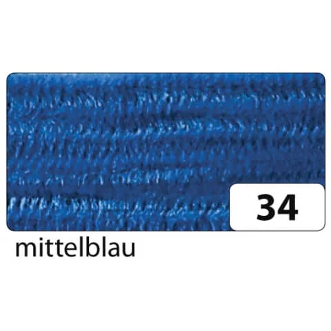 folia Chenilledraht (Pfeifenputzer), mittelblau (EAN: 4001868780345)