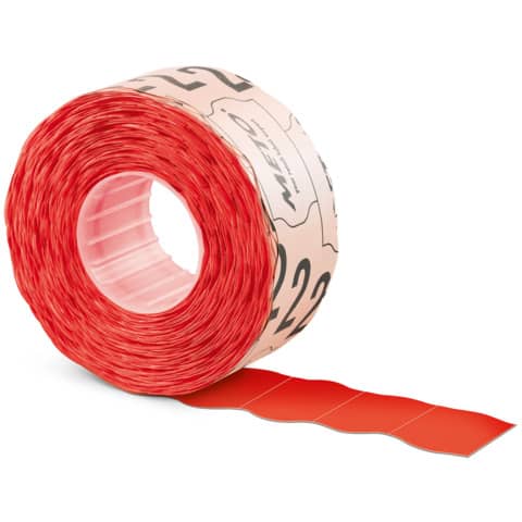 METO Etiketten für Preisauszeichner, 22 x 12 mm, rot (EAN: 4058096475727)