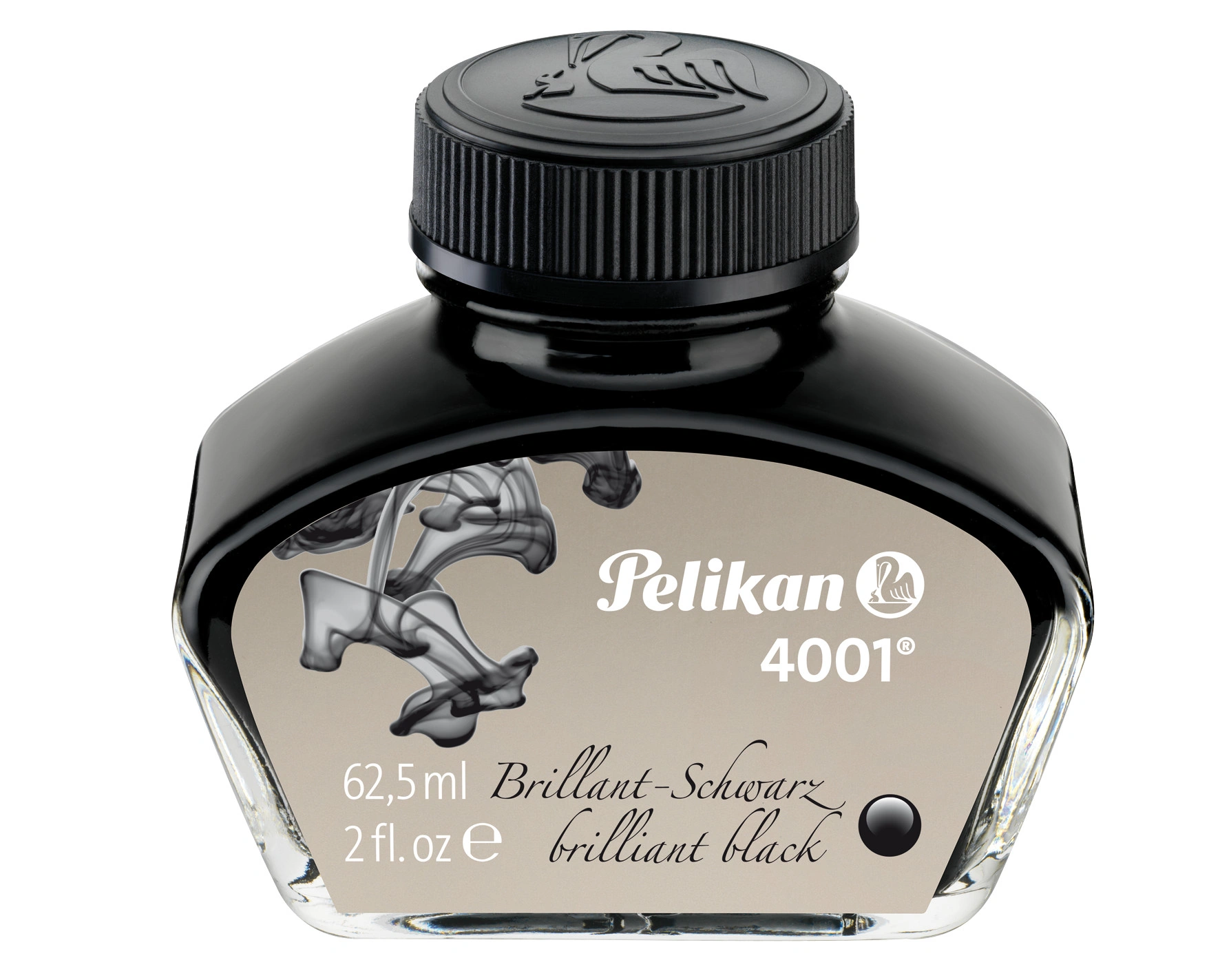 Pelikan Tinte 4001 im Glas, schwarz, Inhalt: 62,5 ml (EAN: 4012700329141)