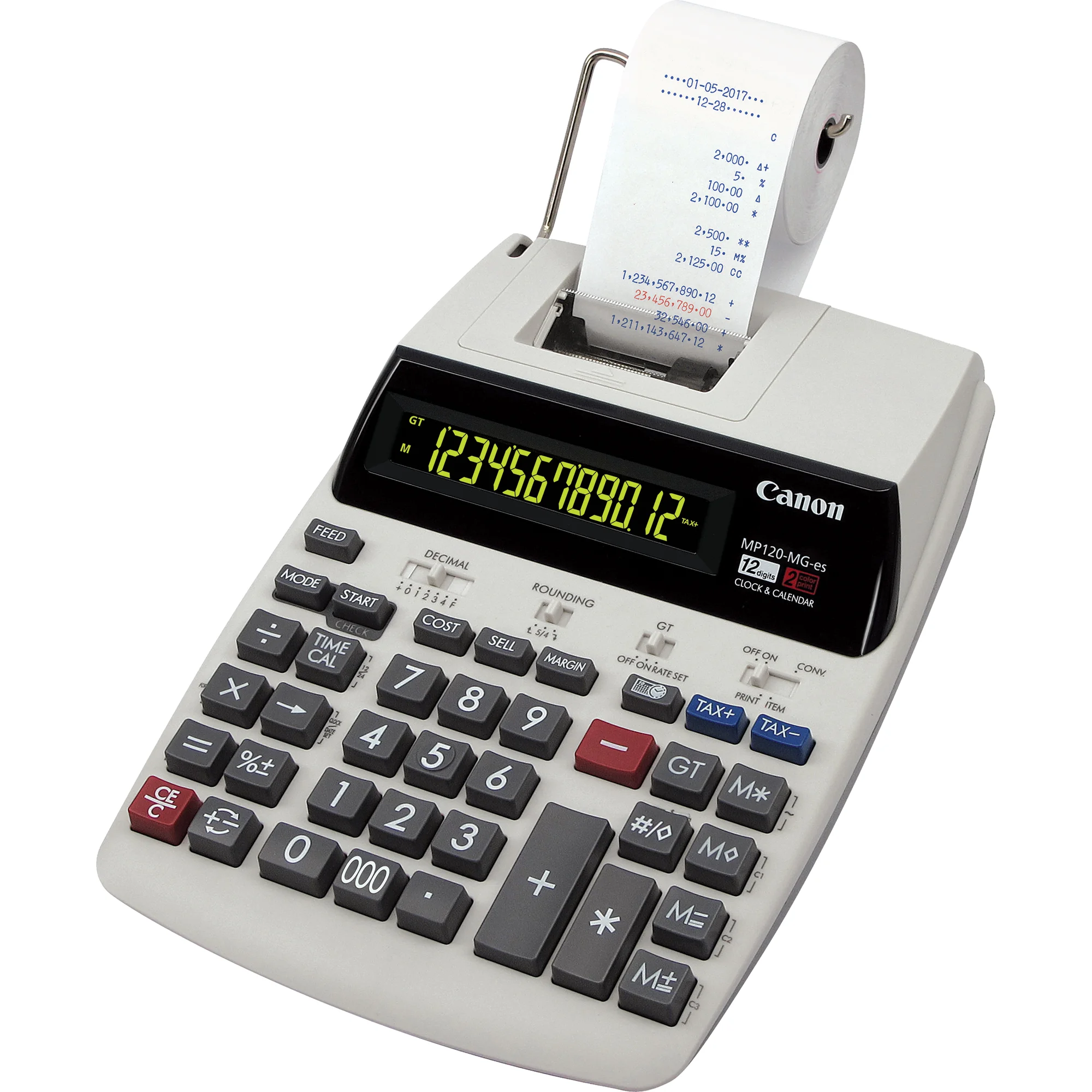 Canon druckender Tischrechner MP-120 MG-ES II (EAN: 4549292092790)