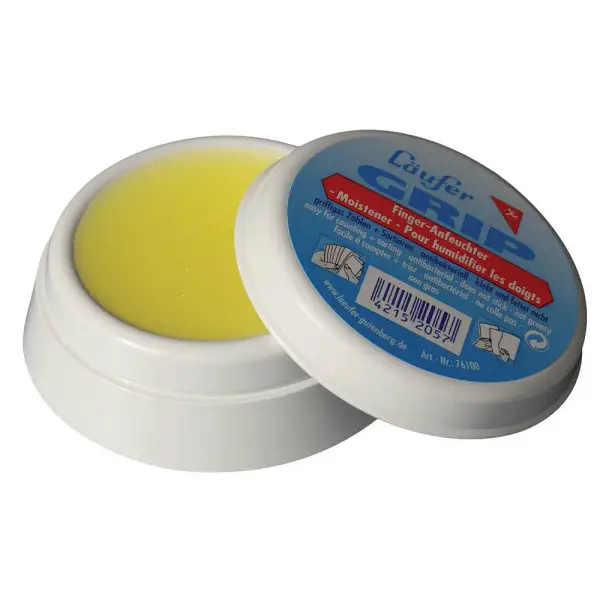 Läufer Fingeranfeuchter "GRIP" in Dose, Inhalt: 20 g (EAN: 0000042152057)