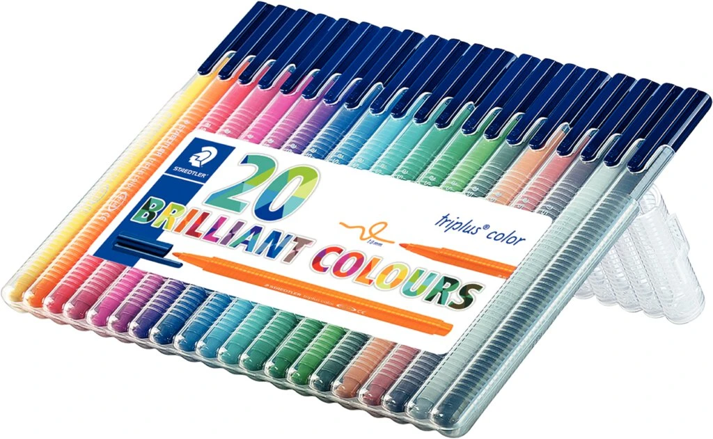 STAEDTLER Fasermaler triplus, 20er Etui (EAN: 4007817323182)