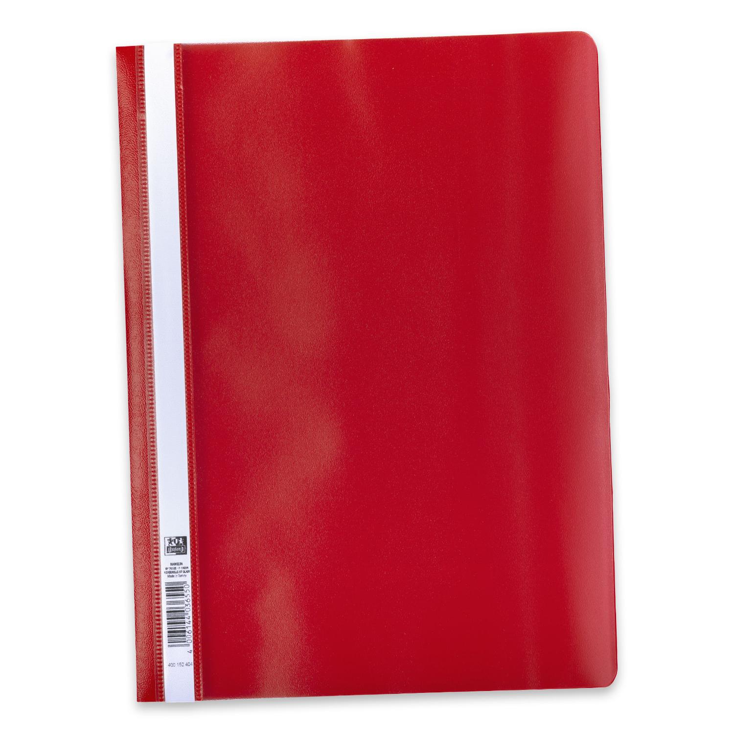 Oxford Schnellhefter, DIN A4, PP, rot (EAN: 4006144036550)